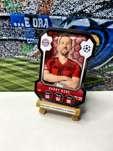 Carte Topps Match Attax Bundesliga 2024/25 – Harry Kane Club 100 (N°472) – Or